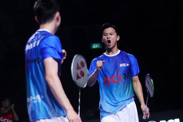 Soh Wooi Yik/Yuta Watanabe (Djarum Badminton) Soh Wooi Yik/Yuta Watanabe (Djarum Badminton)