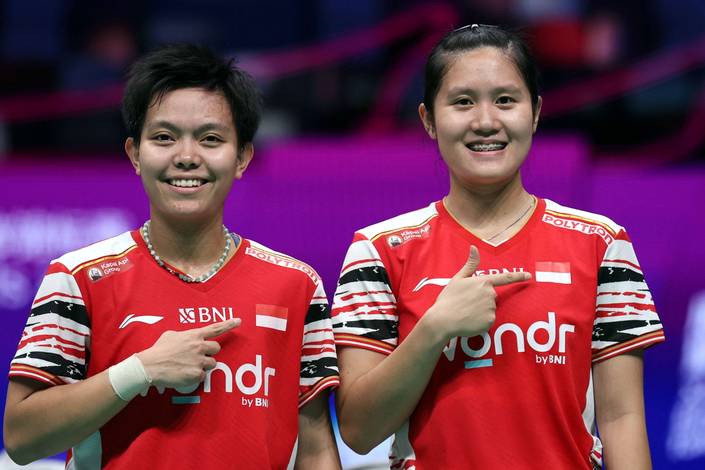 Siti Fadia Silva Ramadhanti & Lanny Tria Mayasari (Humas PP PBSI) Siti Fadia Silva Ramadhanti & Lanny Tria Mayasari (Humas PP PBSI)