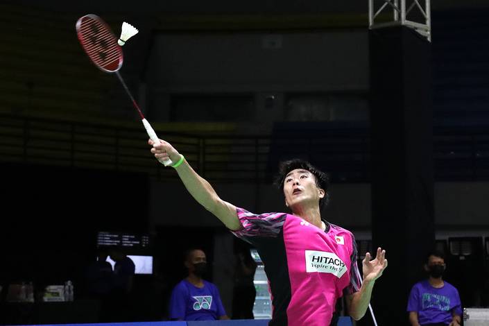 Keita Makino (Djarum Badminton) Keita Makino (Djarum Badminton)