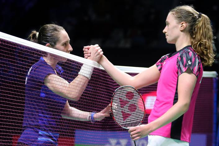 Kirsty Gilmour & Line Kjærsfeldt (Djarum Badminton/Edward Luhukay) Kirsty Gilmour & Line Kjærsfeldt (Djarum Badminton/Edward Luhukay)