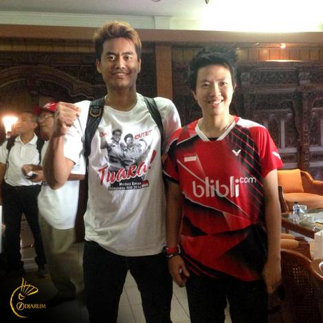 Tontowi Ahmad dan Liliyana Natsir
