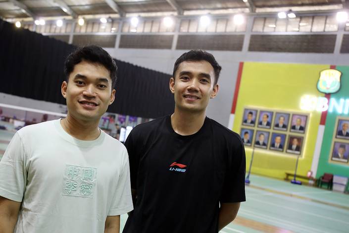Leo Rolly Carnando/Bagas Maulana (Djarum Badminton/Edward Luhukay) Leo Rolly Carnando/Bagas Maulana (Djarum Badminton/Edward Luhukay)