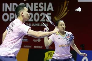 Rinov Rivaldy/Pitha Haningtyas Mentari (Djarum Badminton/Edward Luhukay)