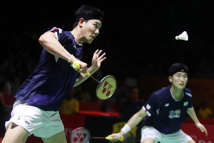 Kang Min Hyuk/Kim Won Ho (Djarum Badminton/Edward Luhukay) Kang Min Hyuk/Kim Won Ho (Djarum Badminton/Edward Luhukay)