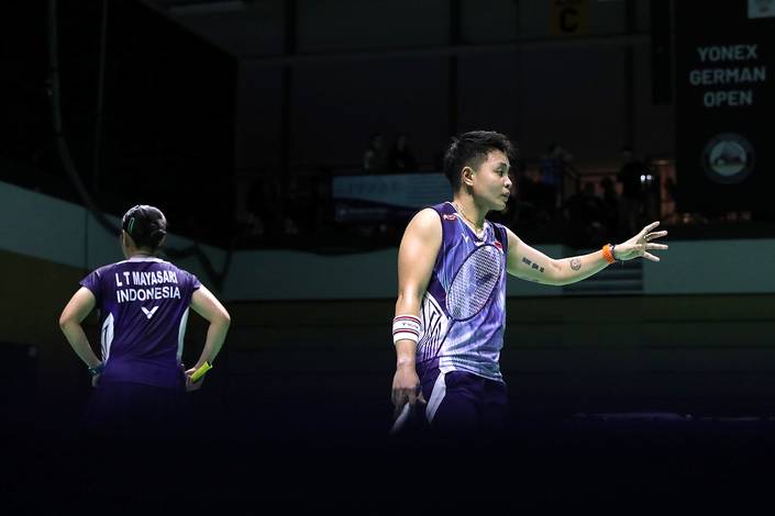 Lanny Tria Mayasari & Apriyani Rahayu (Humas PP PBSI)