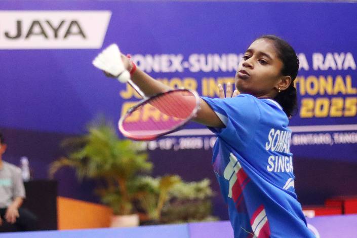 Somasundaram Rithika (Djarum Badminton/Edward Luhukay) Somasundaram Rithika (Djarum Badminton/Edward Luhukay)