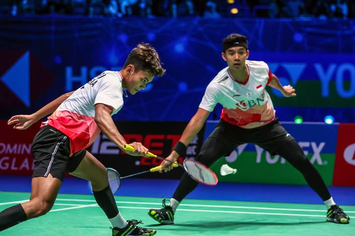Muhammad Shohibul Fikri & Bagas Maulana (Badminton Photo) Muhammad Shohibul Fikri & Bagas Maulana (Badminton Photo)
