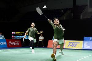 Leo Rolly Carnando/Bagas Maulana (Humas PP PBSI)