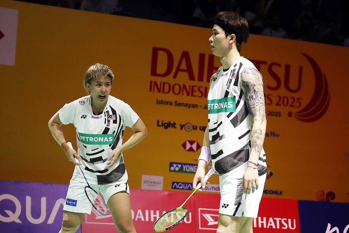 Chen Tang Jie/Toh Ee Wei (Djarum Badminton/Edward Luhukay) Chen Tang Jie/Toh Ee Wei (Djarum Badminton/Edward Luhukay)