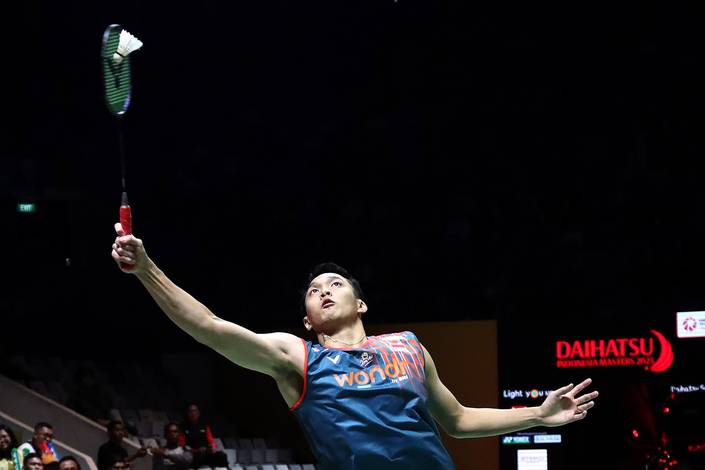 Jonatan Christie (Djarum Badminton/Edward Luhukay) Jonatan Christie (Djarum Badminton/Edward Luhukay)