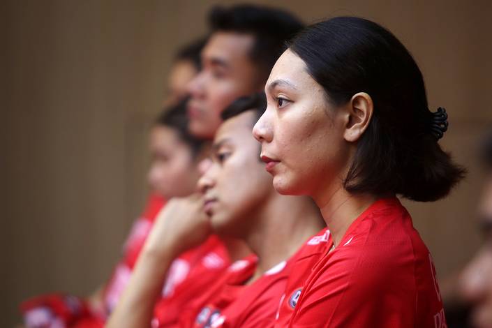 Gloria Emanuelle Widjaja (Djarum Badminton/Edward Luhukay) Gloria Emanuelle Widjaja (Djarum Badminton/Edward Luhukay)