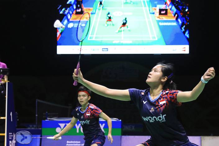 Lanny Tria Mayasari/Siti Fadia Silva Ramadhanti (Humas PP PBSI) Lanny Tria Mayasari/Siti Fadia Silva Ramadhanti (Humas PP PBSI)