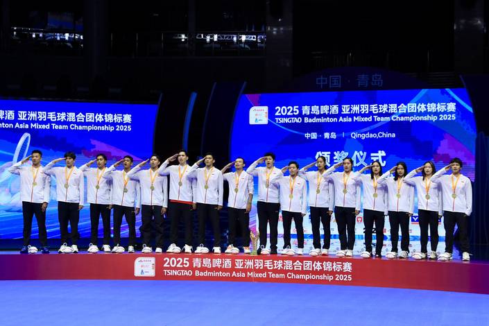 Indonesia juara BAMTC 2025 (Humas PP PBSI) Indonesia juara BAMTC 2025 (Humas PP PBSI)