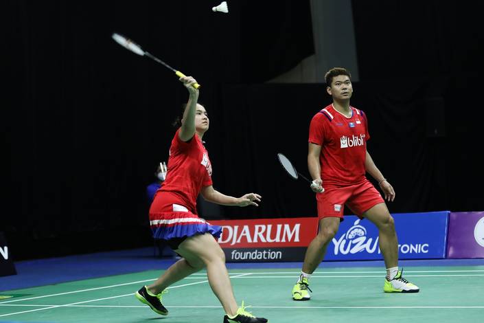 Praveen Jordan/Melati Daeva Oktavianti menyambut pengembalian. Praveen Jordan/Melati Daeva Oktavianti menyambut pengembalian.