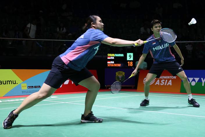Bobby Setiabudi/Melati Daeva Oktavianti (Humas PP PBSI) Bobby Setiabudi/Melati Daeva Oktavianti (Humas PP PBSI)