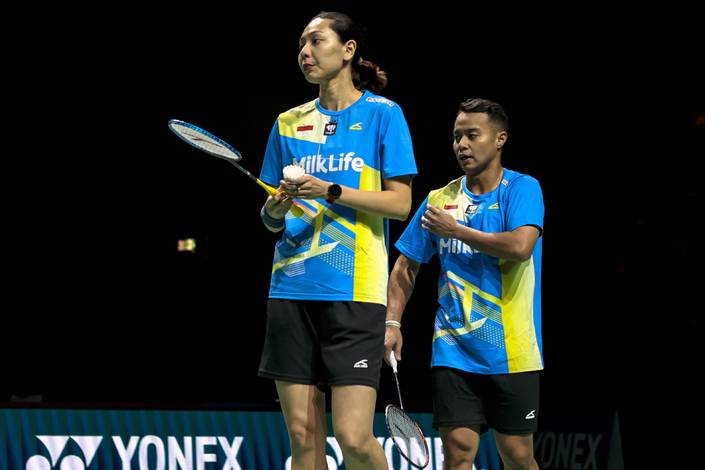 Rehan Naufal Kusharjanto/Gloria Emanuelle Widjaja (PBSI/Badmintonphoto/Yang Shaochen) Rehan Naufal Kusharjanto/Gloria Emanuelle Widjaja (PBSI/Badmintonphoto/Yang Shaochen)