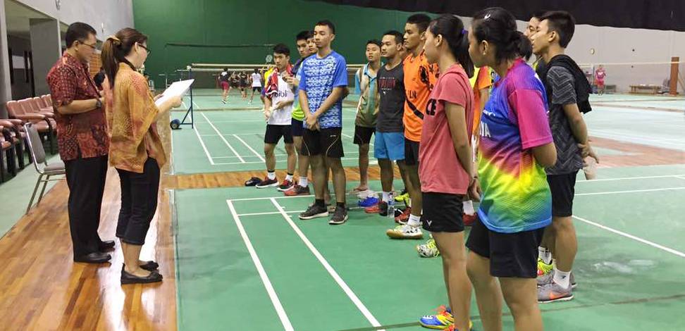 Suasana Pengumuman Yang Lolos Seleksi Asia Junior Championships 2017 (foto: PBSI) Suasana Pengumuman Yang Lolos Seleksi Asia Junior Championships 2017 (foto: PBSI)