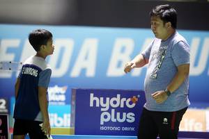 Jisrel Elfiano Lumoindong & Gerard Waworundeng (Djarum Badminton/Edward Luhukay)