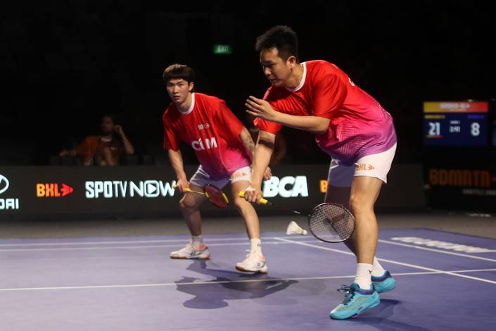 Chen Tang Jie/Hendra Setiawan (Djarum Badminton) Chen Tang Jie/Hendra Setiawan (Djarum Badminton)