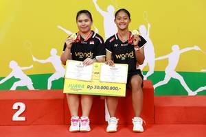 Jania Novalita Situmorang/Riska Anggraini (Humas PP PBSI) Jania Novalita Situmorang/Riska Anggraini (Humas PP PBSI)