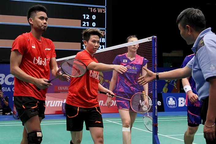 Tontowi Ahmad/Liliyana Natsir