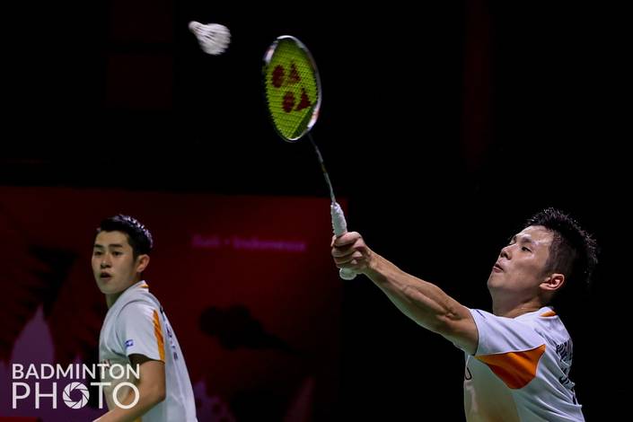 Takuro Hoki & Yugo Kobayashi (Badminton Photo/Raphael Sachetat) Takuro Hoki & Yugo Kobayashi (Badminton Photo/Raphael Sachetat)
