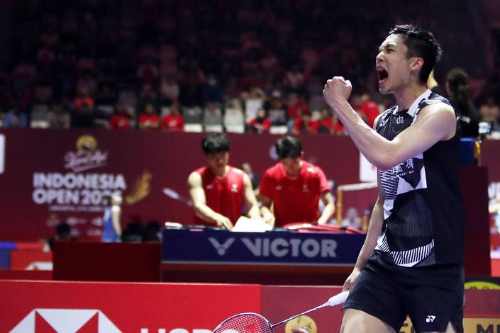 Chou Tien Chen (Djarum Badminton/Edward Luhukay) Chou Tien Chen (Djarum Badminton/Edward Luhukay)