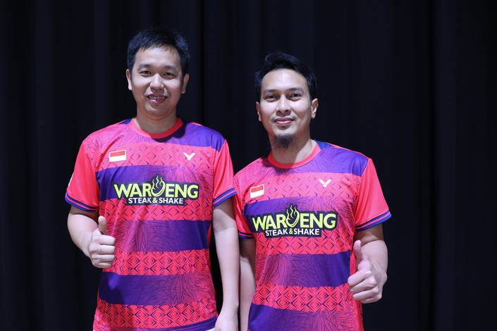 Hendra Setiawan & Mohammad Ahsan (Humas PP PBSI) Hendra Setiawan & Mohammad Ahsan (Humas PP PBSI)