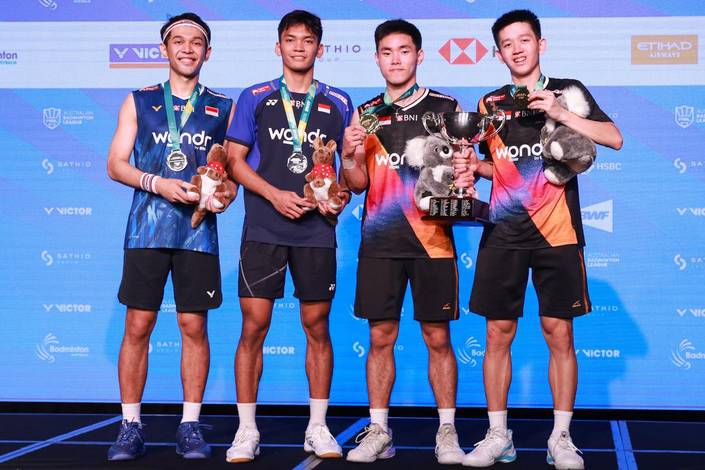 Fajar Alfian/Muhammad Shohibul Fikri & Raymond Indra/Nikolaus Joaquin (Humas PP PBSI)