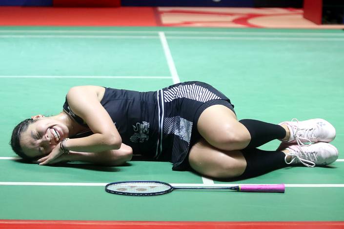 Ratchanok Intanon (Djarum Badminton/Edward Luhukay) Ratchanok Intanon (Djarum Badminton/Edward Luhukay)