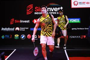 Marcus Fernaldi Gideon & Kevin Sanjaya Sukamuljo (Humas PP PBSI)