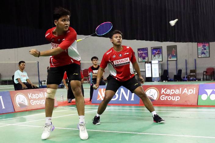 Anselmus Breagit Fredy Prasetya/Pulung Ramadhan (Djarum Badminton/Edward Luhukay) Anselmus Breagit Fredy Prasetya/Pulung Ramadhan (Djarum Badminton/Edward Luhukay)