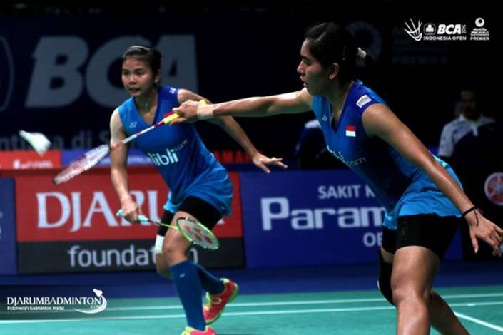 Greysia Polii dan Nitya Krishinda Maheswari