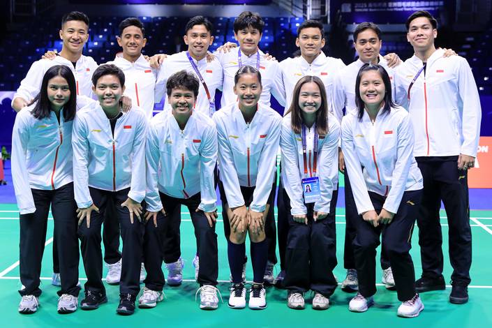 Tim Indonesia pada BAMTC 2025 (Humas PP PBSI) Tim Indonesia pada BAMTC 2025 (Humas PP PBSI)