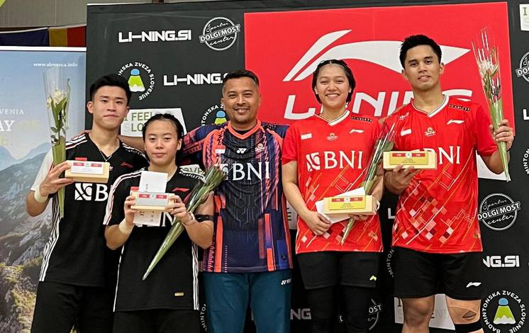Verrell Yustin Mulia/Priskila Venus Elsadai & Amri Syahnawi/Indah Cahya Sari Jamil (Humas PP PBSI) Verrell Yustin Mulia/Priskila Venus Elsadai & Amri Syahnawi/Indah Cahya Sari Jamil (Humas PP PBSI)