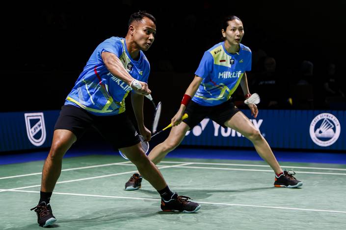 Rehan Naufal Kusharjanto/Gloria Emanuelle Widjaja (PBSI/Badmintonphoto/Yang Shaochen) Rehan Naufal Kusharjanto/Gloria Emanuelle Widjaja (PBSI/Badmintonphoto/Yang Shaochen)