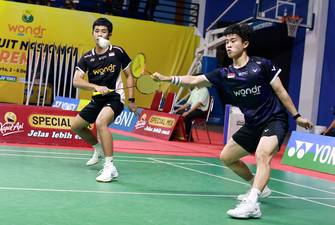 Adrian Pratama/Verrell Yustin Mulia (Humas PP PBSI) Adrian Pratama/Verrell Yustin Mulia (Humas PP PBSI)