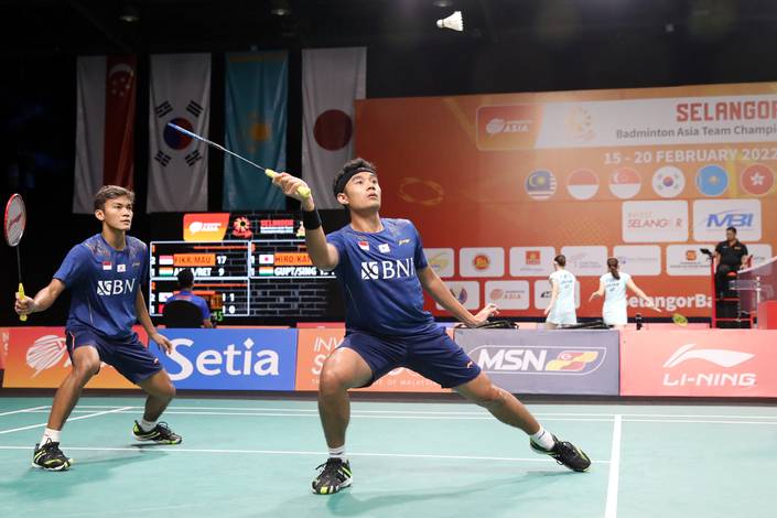 Muhammad Shohibul Fikri & Bagas Maulana (Humas PP PBSI)
