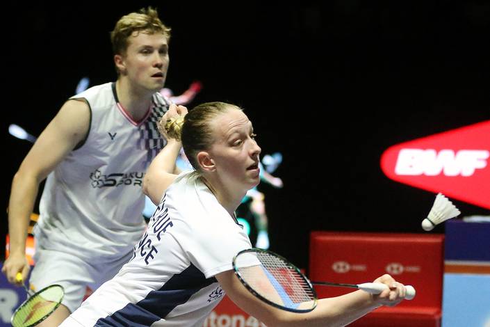 Thom Gicquel/Delphine Delrue (Djarum Badminton/Edward Luhukay) Thom Gicquel/Delphine Delrue (Djarum Badminton/Edward Luhukay)