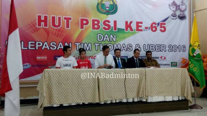 Thomas Uber Cup 2016 Tanpa Persiapan Khusus