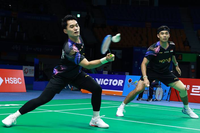 Leo Rolly Carnando/Bagas Maulana (Humas PP PBSI)