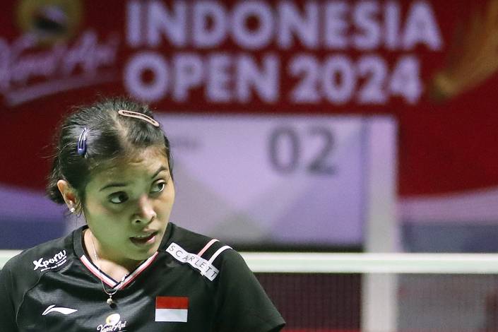 Gregoria Mariska Tunjung (Djarum Badminton) Gregoria Mariska Tunjung (Djarum Badminton)