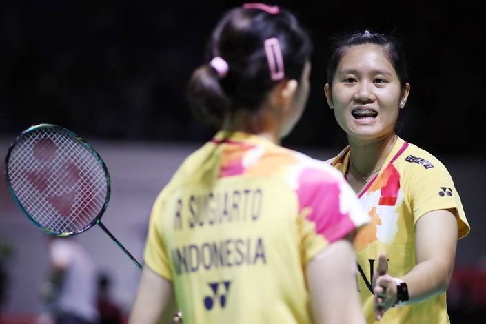 Lanny Tria Mayasari/Ribka Sugiarto (Humas PP PBSI) Lanny Tria Mayasari/Ribka Sugiarto (Humas PP PBSI)