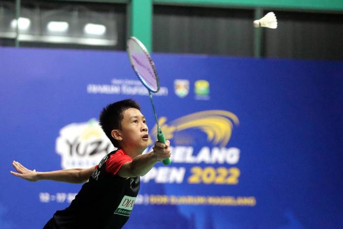 Calvin Chendrawinata (Djarum Badminton) Calvin Chendrawinata (Djarum Badminton)