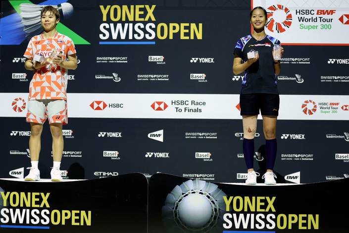 Supanida Katethong & Putri Kusuma Wardani (Humas PP PBSI)