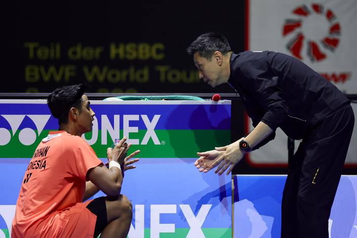 Alwi Farhan & Indra Wijaya (Humas PP PBSI)