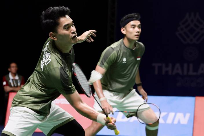 Leo Rolly Carnando/Bagas Maulana (Humas PP PBSI)