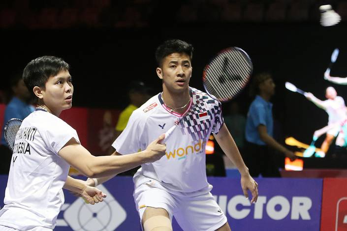 Dejan Ferdinansyah/Siti Fadia Silva Ramadhanti (Djarum Badminton/Edward Luhukay) Dejan Ferdinansyah/Siti Fadia Silva Ramadhanti (Djarum Badminton/Edward Luhukay)