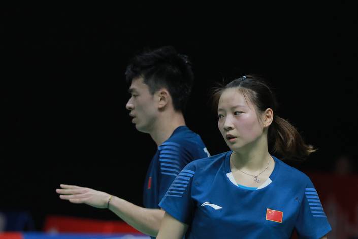 Ou Xuan Yi & Huang Ya Qiong (Djarum Badminton) Ou Xuan Yi & Huang Ya Qiong (Djarum Badminton)