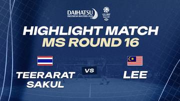 Indonesia Masters 2026 | MS R16 | TEERARATSAKUL (THA) vs LEE (MAS)